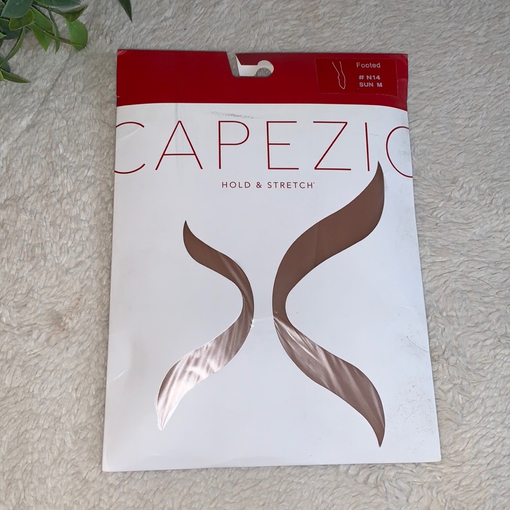 NEW Capezio Footed Tights SUN Medium Dance Skate